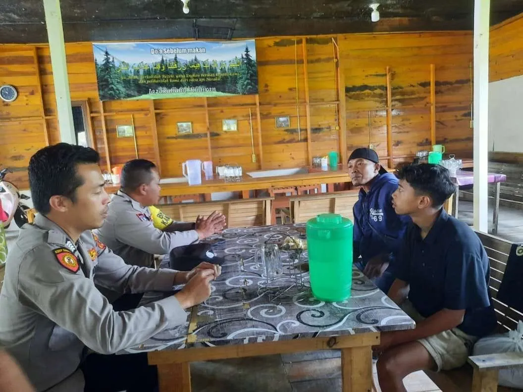 Kopi Pagi Jadi Perekat Komunikasi Polisi dan Masyarakat di Kecamatan Linge