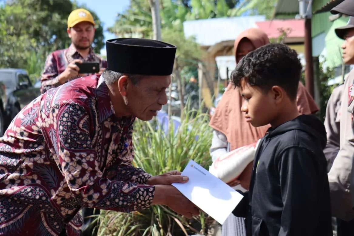Reje Lukup Sabun Timur, Bani Yamin Apresiasi Kegiatan Jumat Barokah Polres Aceh Tengah
