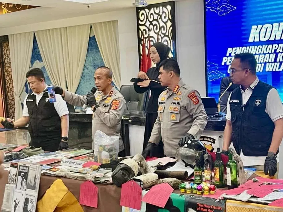 Polda Jabar Tetapkan 26 Tersangka Kasus Pembakaran Kantor Pemerintah dan Fasilitas Umum