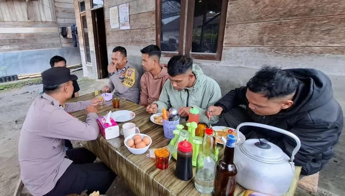 Polsek Kute Panang Gandeng Remaja Lewat Kupi Soboh, Wujudkan Lingkungan Aman dan Rukun