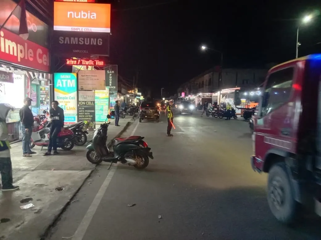Satlantas Polres Aceh Tengah Gelar Patroli Malam di Kawasan Pusat Kota, Cegah Kemacetan dan Jaga Ketertiban Lalu Lintas