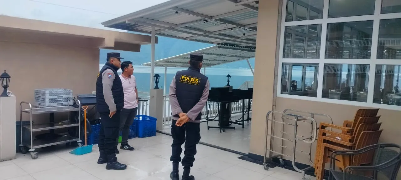 Patroli Humanis Polsek Lut Tawar Hadir Berikan Rasa Aman di Lokasi Objek Wisata