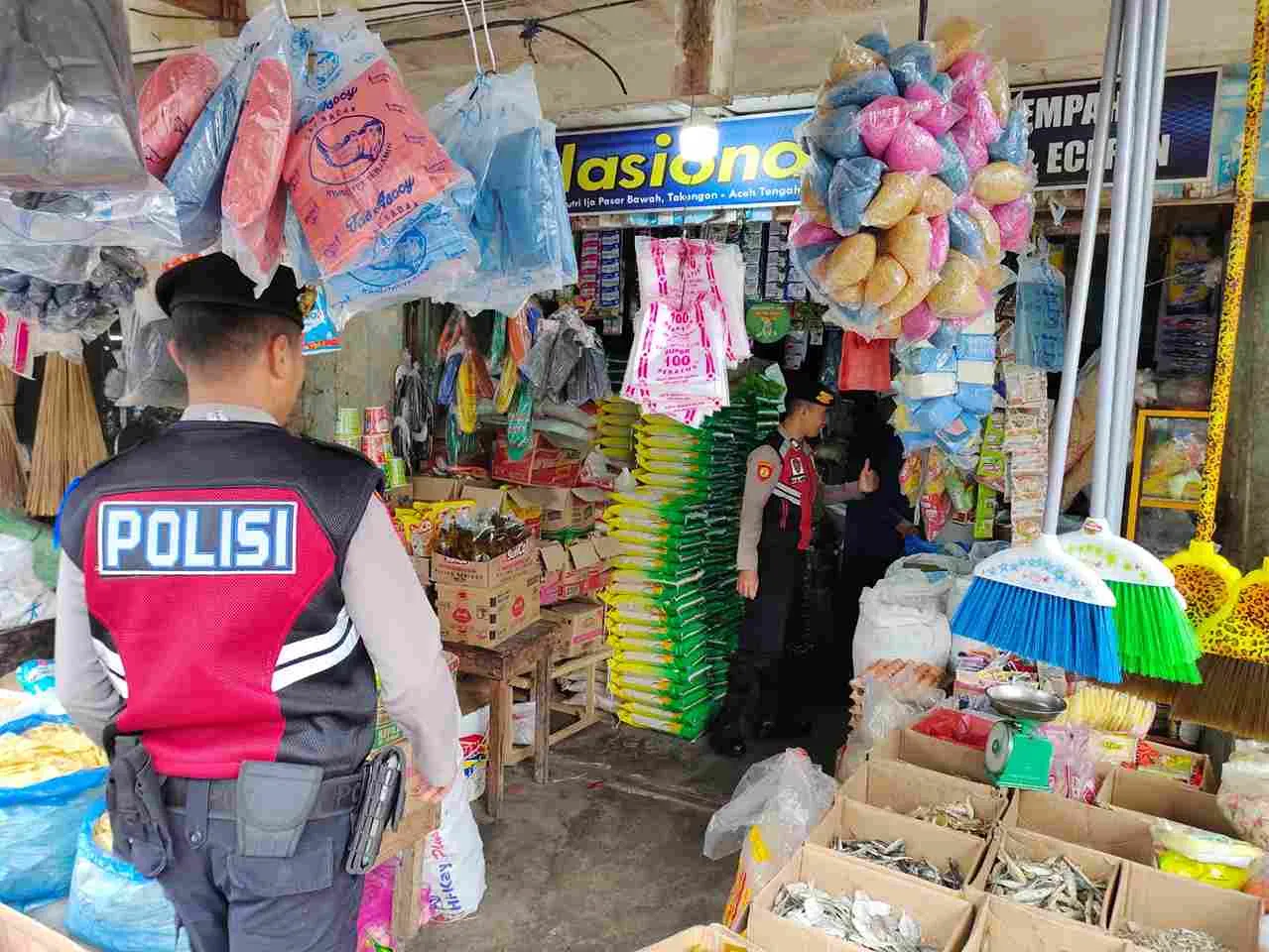 Samapta Polres Aceh Tengah Kawal Distribusi MBG dan Patroli  Cegah Gangguan Kamtibmas