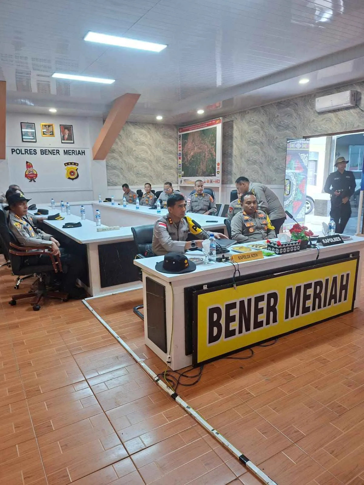 Kapolda Aceh Ikuti Rilis Akhir Tahun 2025  Polri Secara Virtual