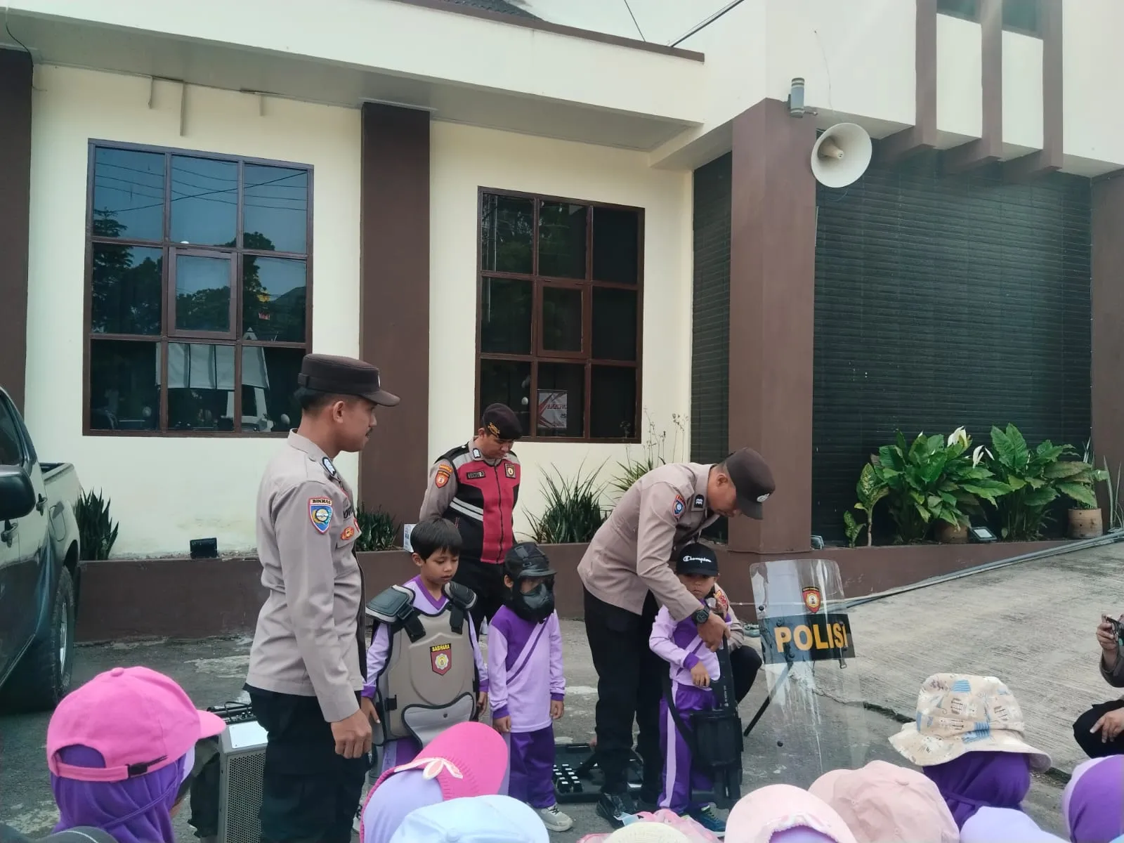 Polisi Sahabat Anak, Polres Aceh Tengah Sambut Kunjungan Edukatif TK IT Al-Manar Takengon