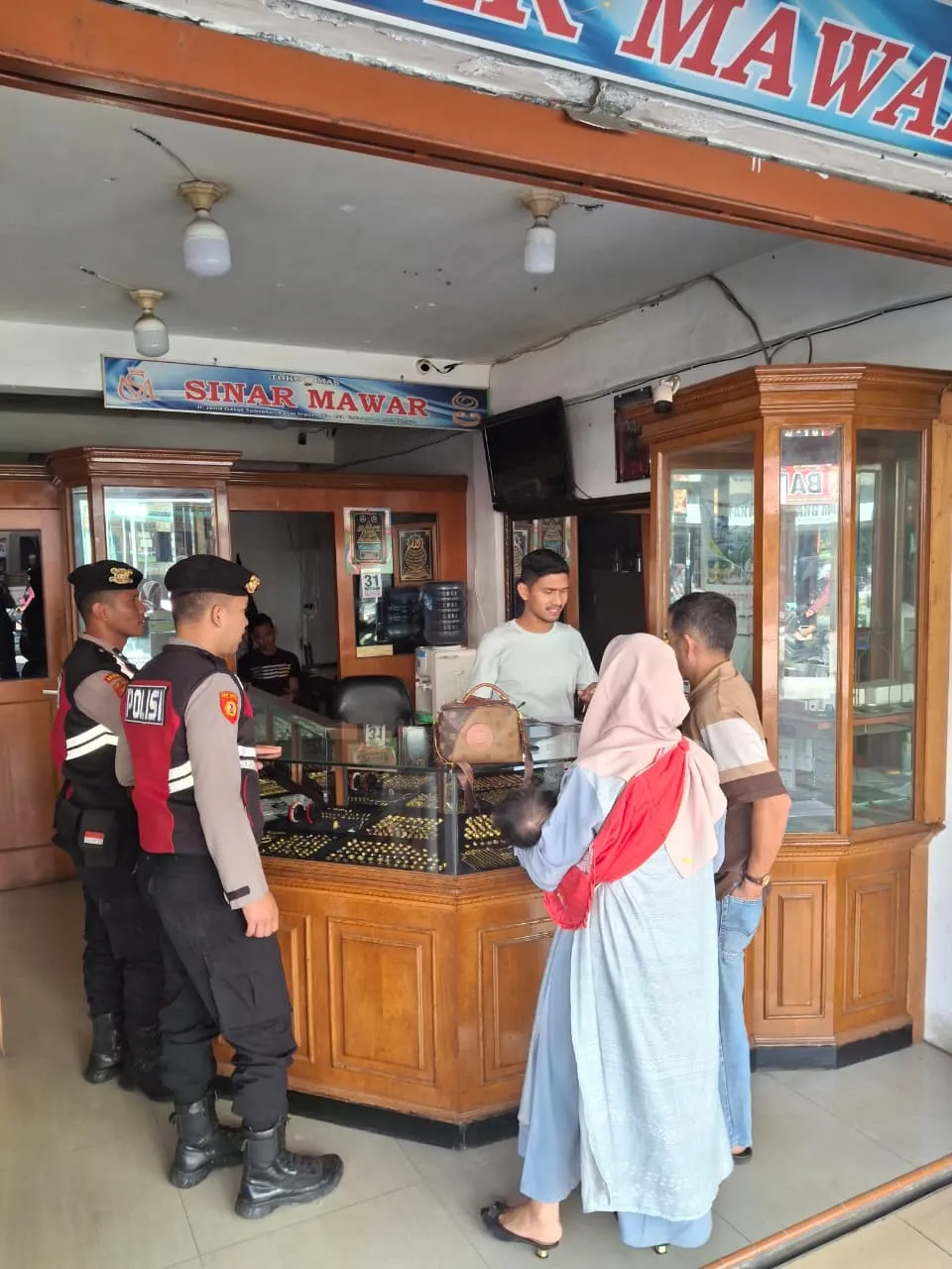 Sat Samapta Polres Aceh Tengah Hadir di Tempat Keramaian dan Wisata, Jaga Situasi Aman dan Kondusif