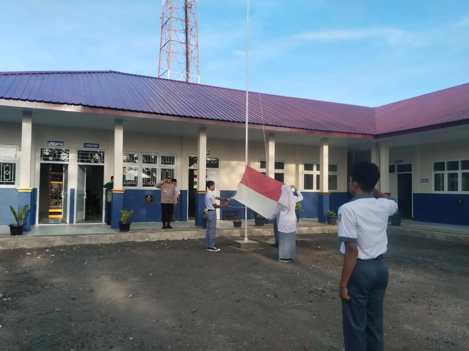Saweu Sikula Sat Binmas Polres Aceh Tengah, Tanamkan Disiplin dan Semangat Belajar Pasca Bencana