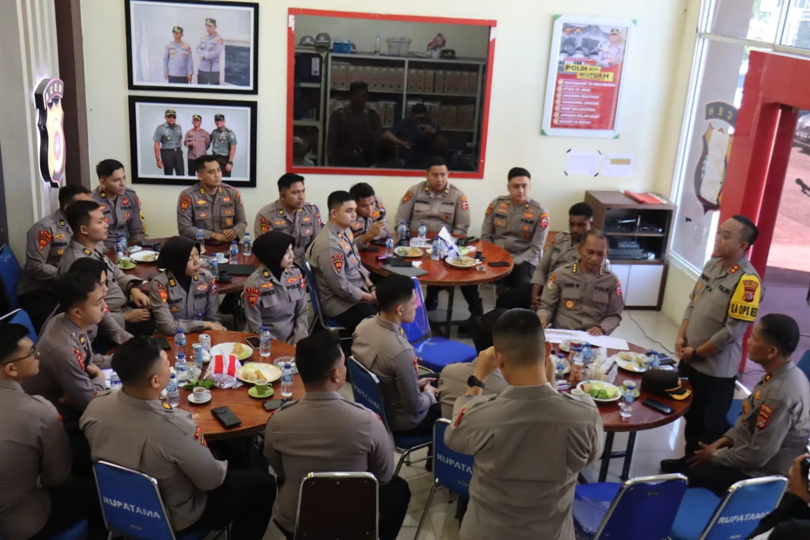 Kapolres Aceh Tengah Sambut 20 Mahasiswa STIK Angkatan 83 untuk Pengabdian Masyarakat
