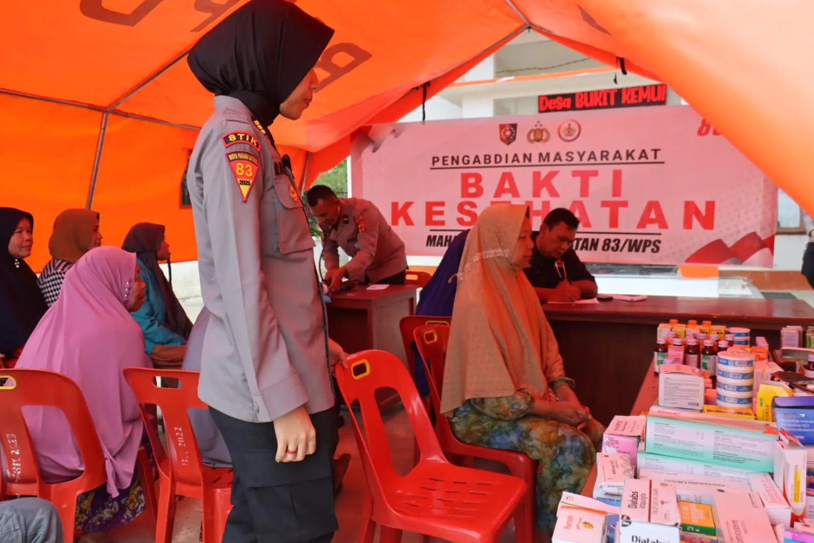 Bakti Kesehatan Dianmas Mahasiswa STIK Angkatan 83 Hadir di Bukit Kemuning Jagong Jeget