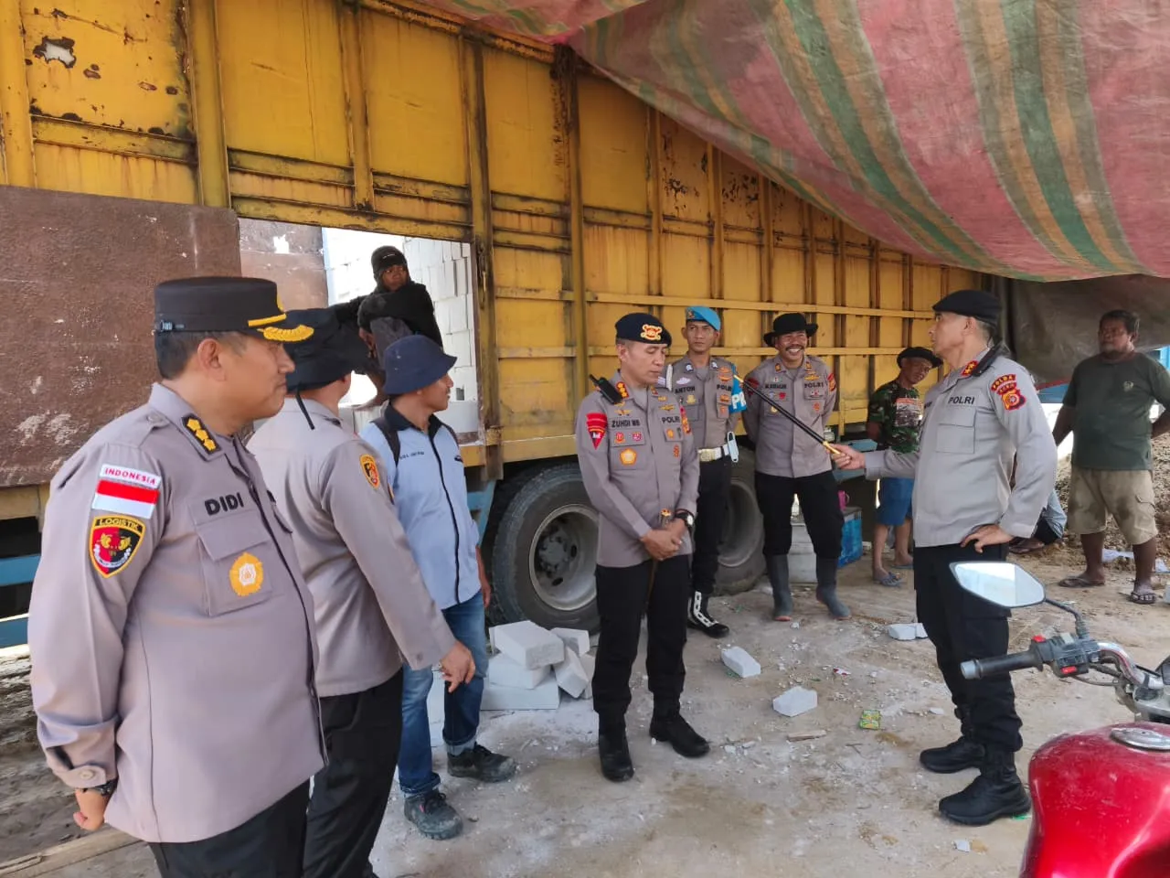 Kapolda Aceh Tinjau Progres Pembangunan Huntap untuk Korban Banjir di Simpang Kanan