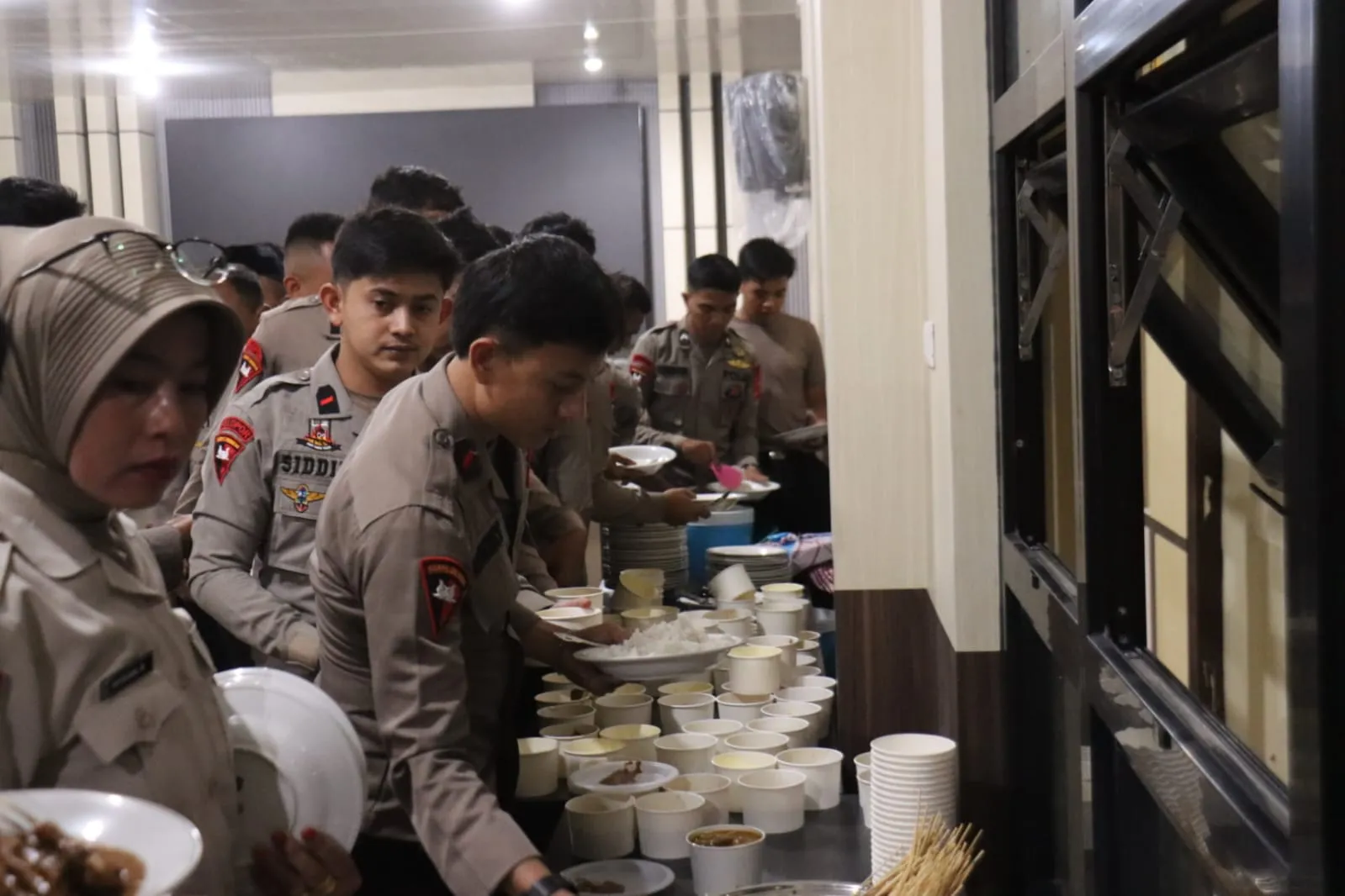 Buka Puasa Bersama, Kapolres Aceh Tengah Ucapkan Terima Kasih kepada BKO Brimob Polda Aceh