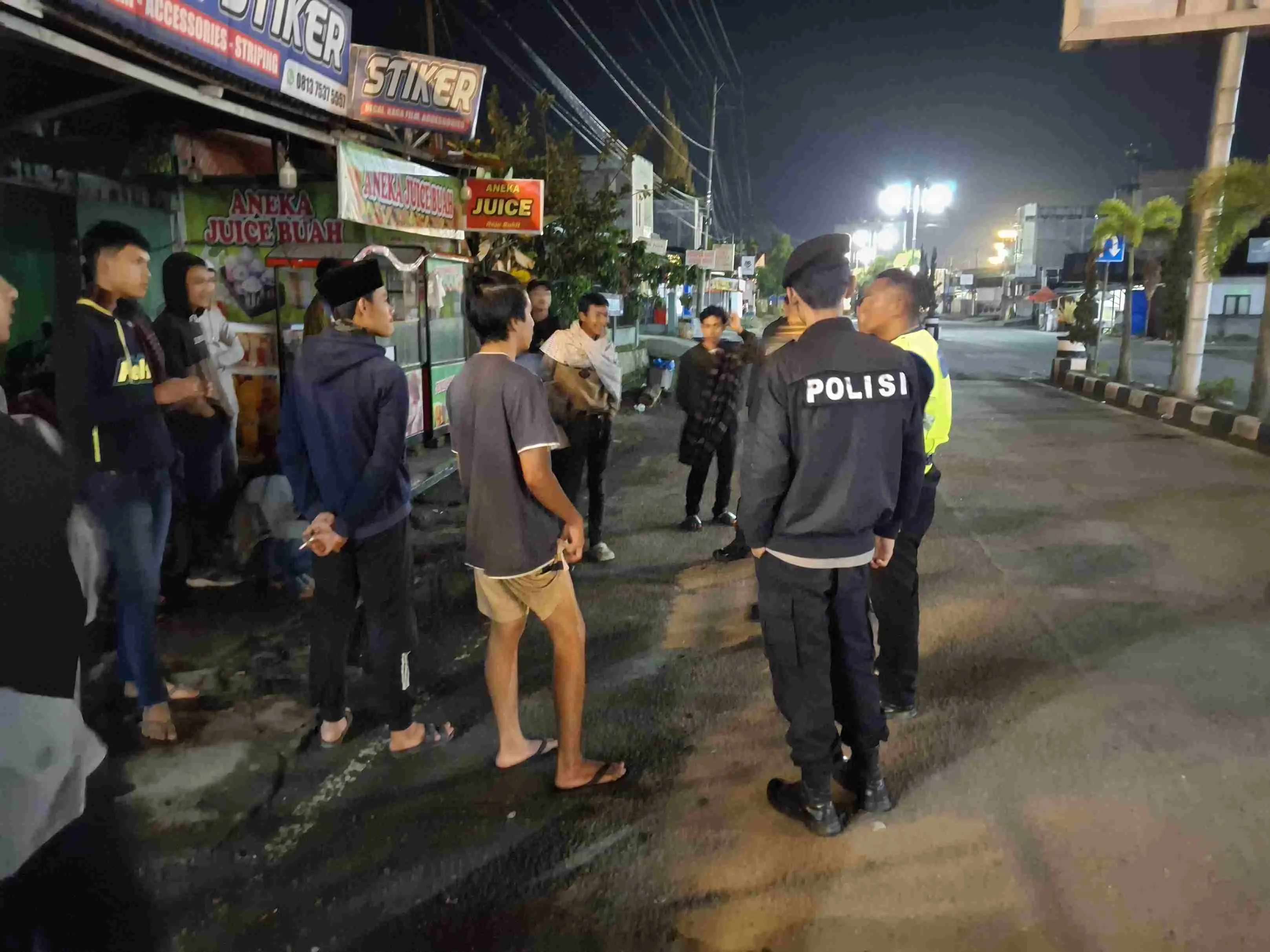 Satlantas dan Samapta Polres Aceh Tengah Patroli Cegah Guantibmas dan Antisipasi Balap Liar