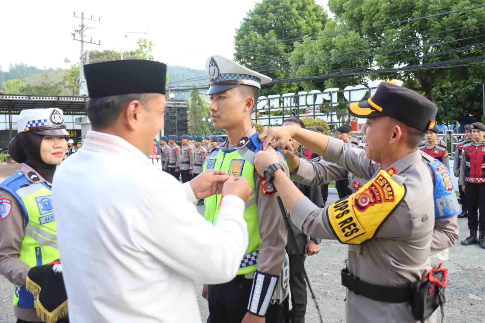 Apel Gelar Pasukan Operasi Ketupat Seulawah 2026 Digelar, Polres Aceh Tengah Siap Amankan Idul Fitri