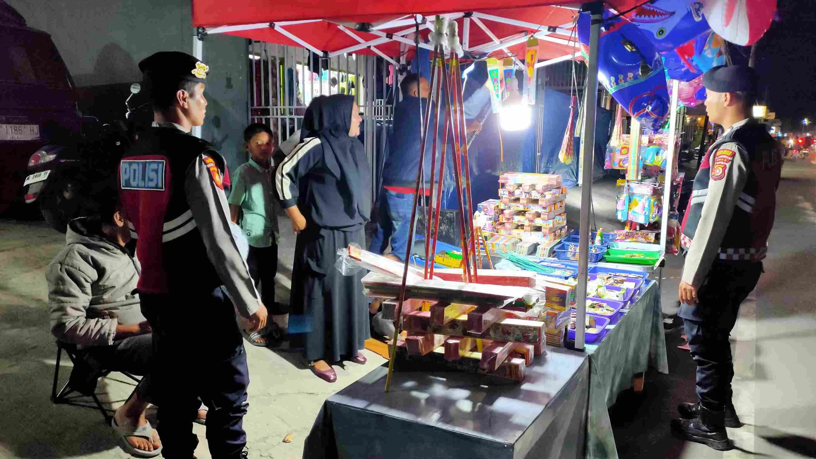 Sat Samapta Polres Aceh Tengah Giatkan Patroli Perintis Presisi dan Pengamanan Tarawih
