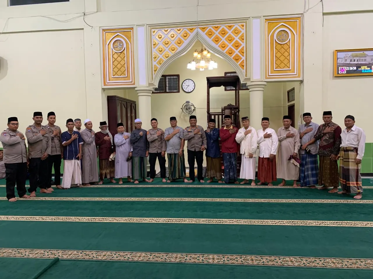 Da’i Kamtibmas di Masjid Al Amin, Satbinmas Polres Aceh Tengah Ajak Jaga Keamanan dan Tingkatkan Ibadah