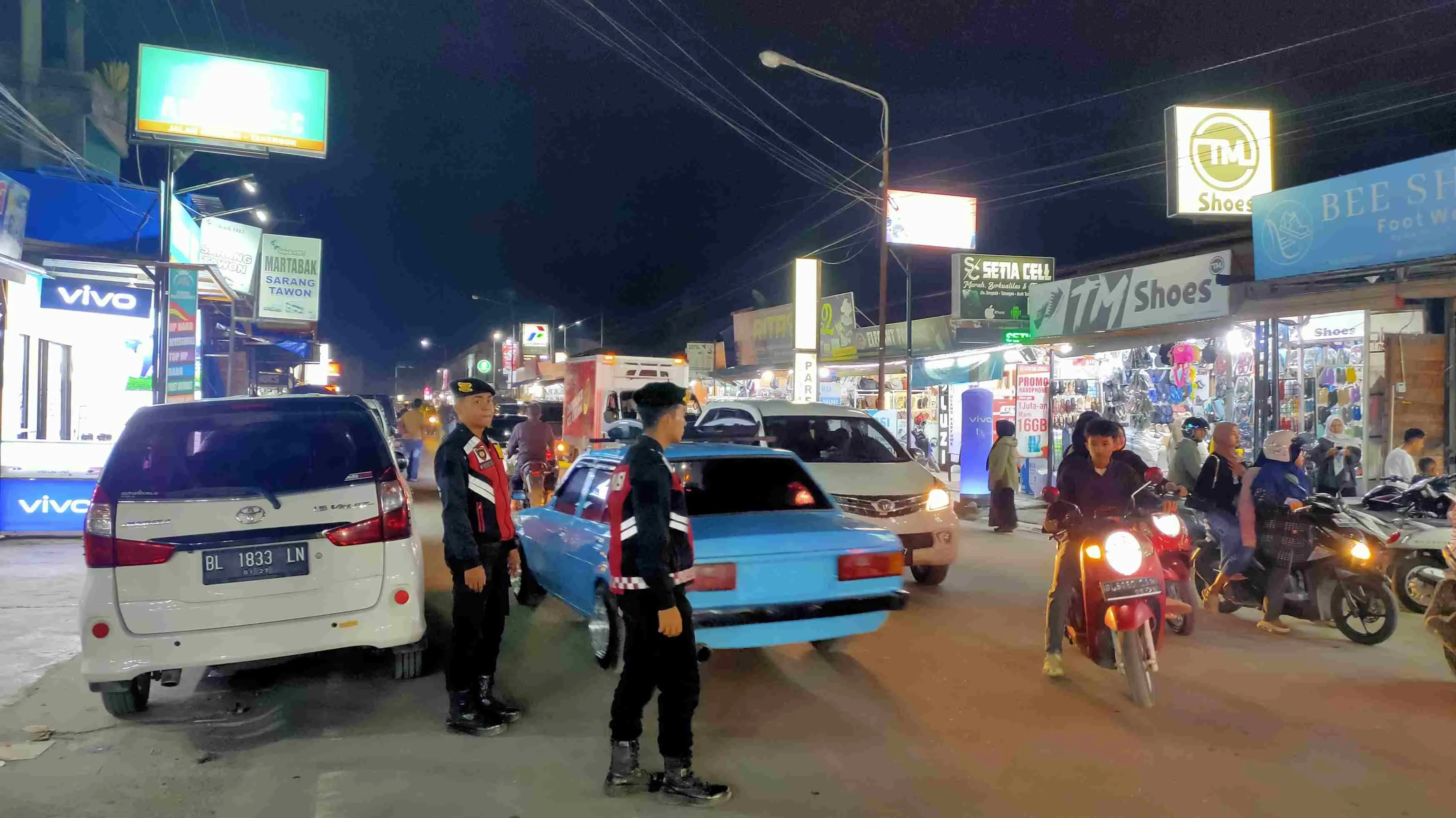 Samapta Polres Aceh Tengah Perkuat Patroli Malam Jelang Lebaran di Titik Keramaian dan Pusat Aktivitas Masyarakat