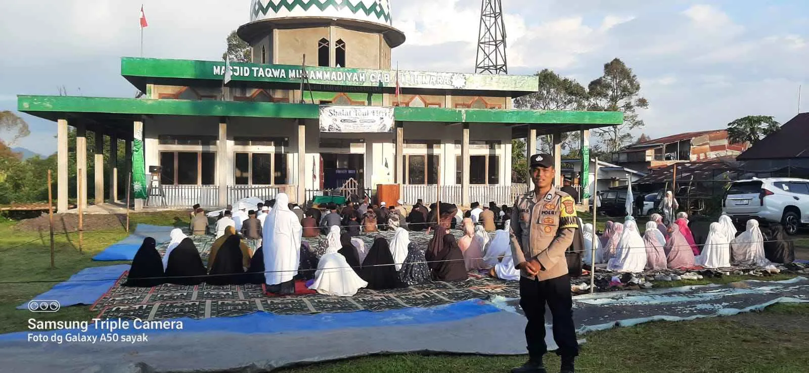 Polres Aceh Tengah Amankan Shalat Idul Fitri Muhammadiyah di Empat Lokasi, Berlangsung Aman dan Kondusif