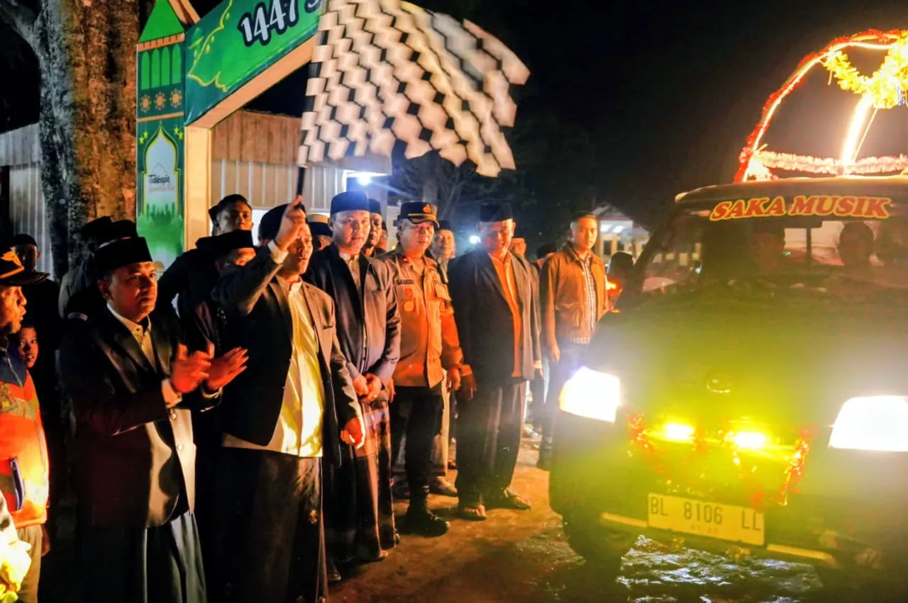 Polres Aceh Tengah Amankan Malam Takbiran dan Pawai Takbir Keliling, Berlangsung Aman dan Lancar