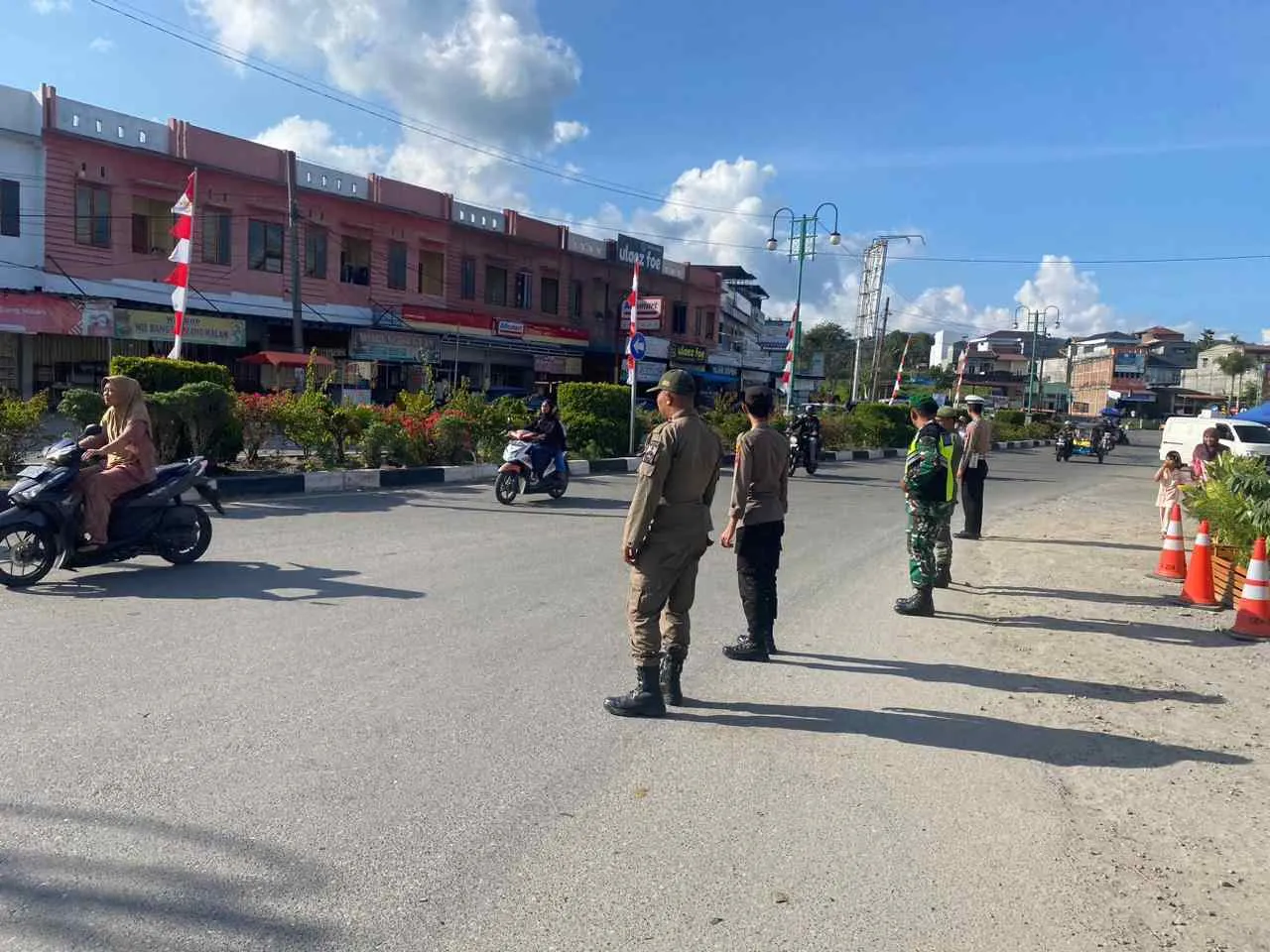 Hari Kedua Lebaran, Polisi Perkuat Pengamanan Jalur Mudik dan Lokasi Wisata di Aceh Tengah