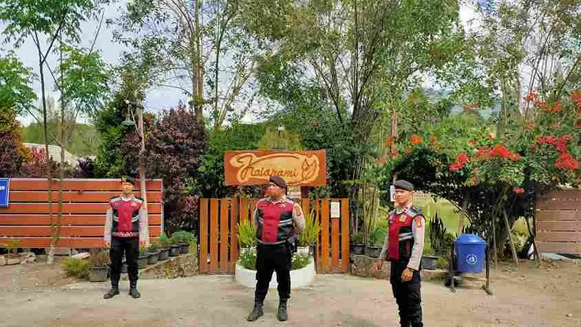 Samapta Polres Aceh Tengah Patroli Tempat Wisata saat Libur Akhir Pekan Pascalebaran