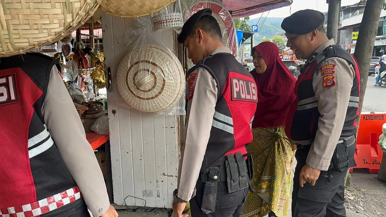 Hadir di Tengah Warga, Sat Samapta Polres Aceh Tengah Gelar Patroli Perintis Presisi