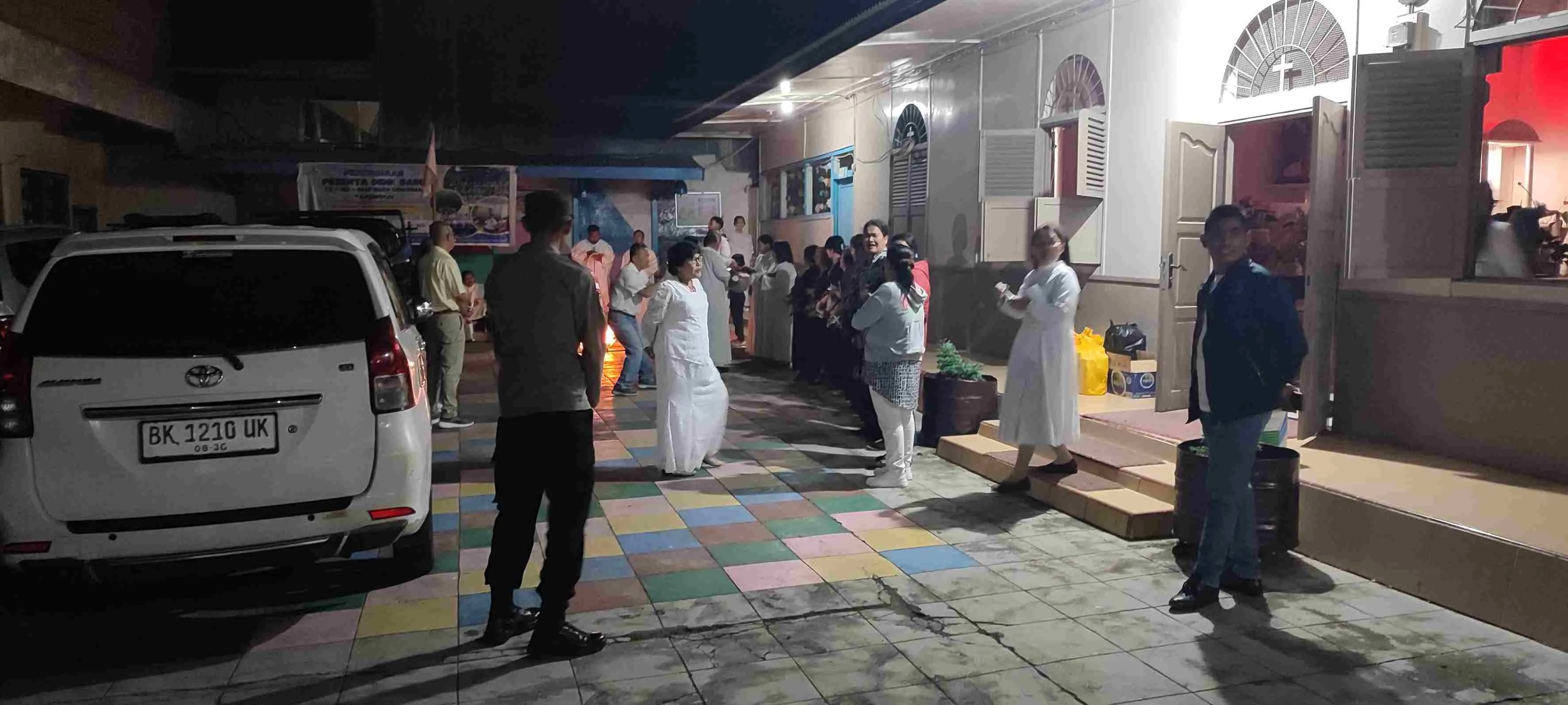 Polsek Lut Tawar Amankan Ibadah Wafat Isa Almasih dan Paskah di Takengon, Berlangsung Kondusif