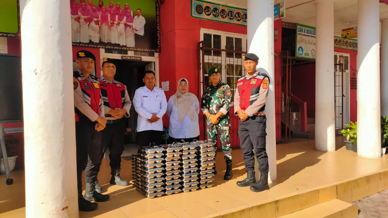 Polisi Kawal Distribusi MBG, Sat Samapta Pastikan Keamanan dan Kualitas untuk Siswa