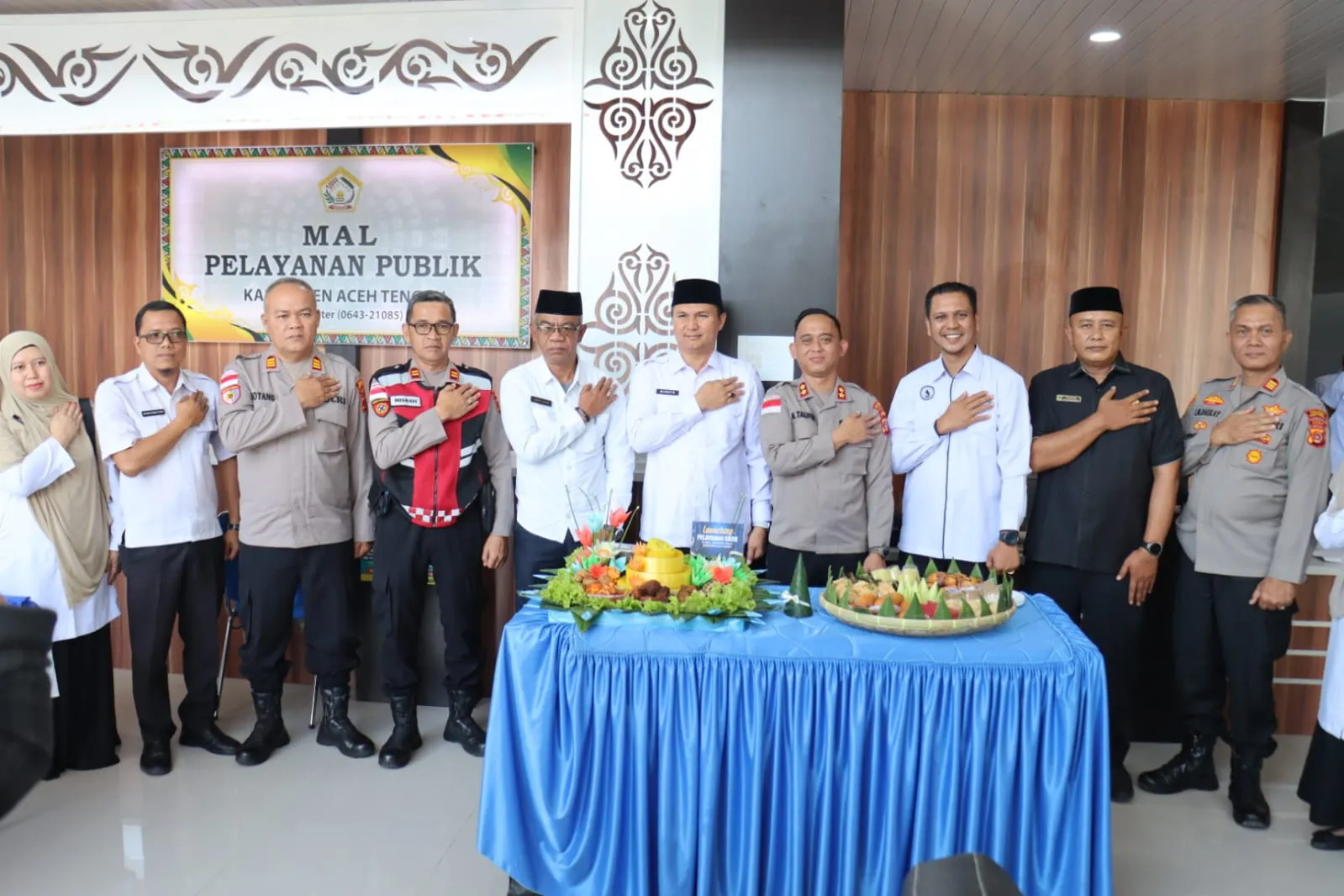 Polres Aceh Tengah Launching Gerai SKCK di Mall Pelayanan Publik, Permudah Akses Layanan Masyarakat