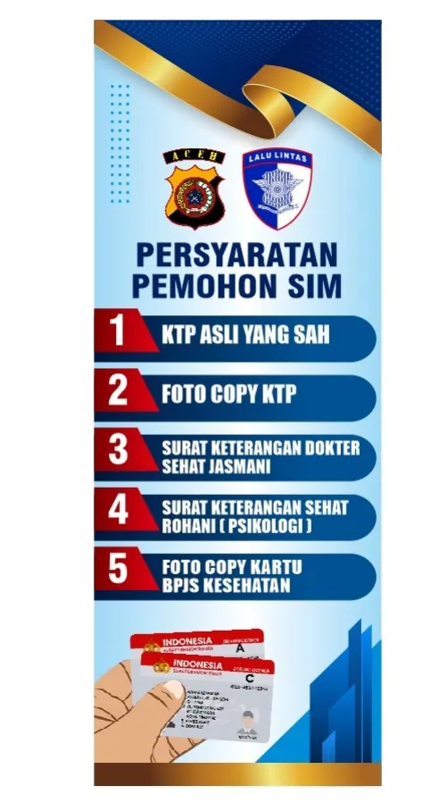 PERSYARATAN PEMOHON SIM