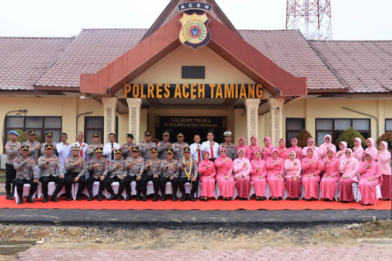 Kunker ke Aceh Tamiang, Kapolda Aceh Tinjau Pembangunan Huntap Polri dan Perkuat Sinergitas 