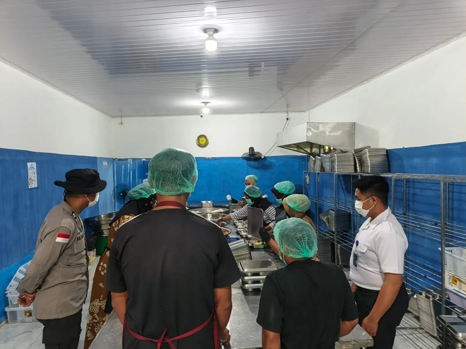 Polsek Bintang Sambangi Dapur SPPG Non Polri, Pastikan Kebersihan dan Kelayakan MBG