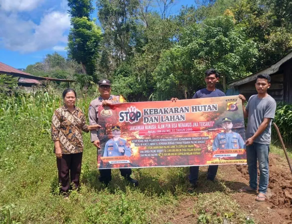 Polres Aceh Tengah Gencarkan Patroli dan Sosialisasi Rutin Cegah Karhutla