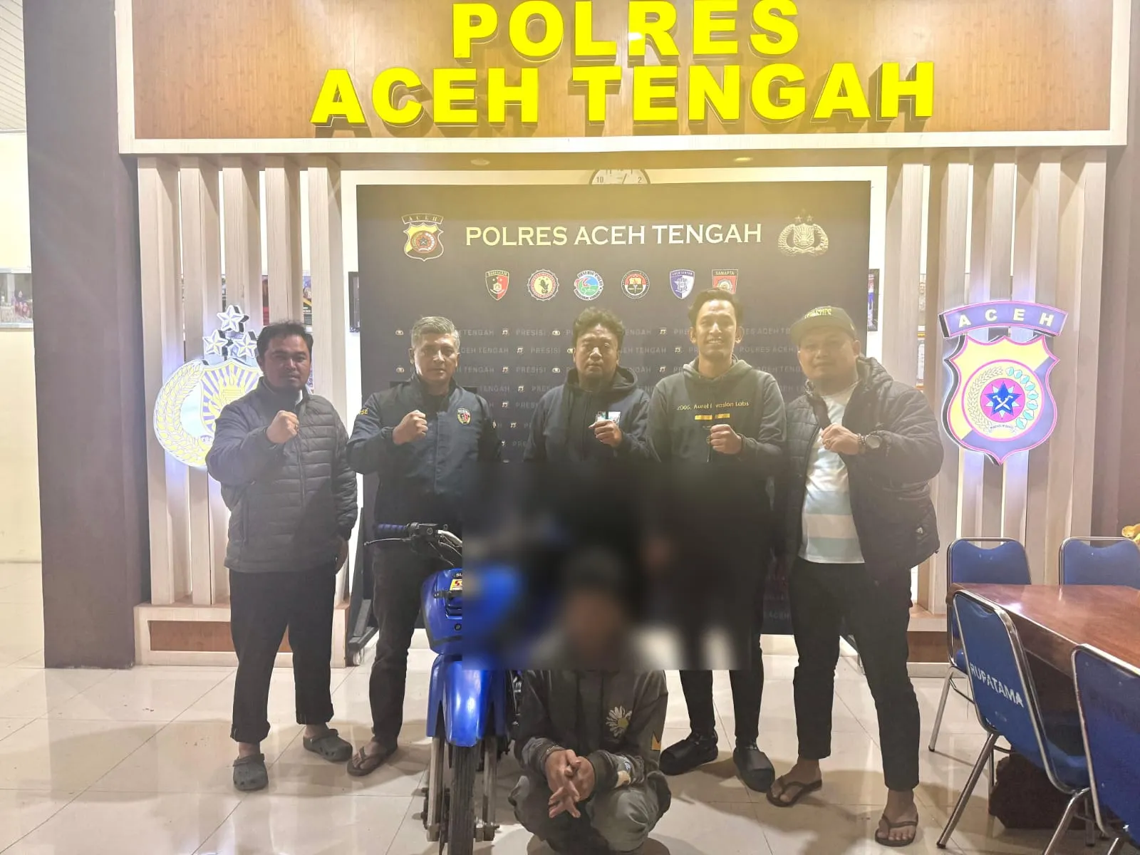 Satreskrim Polres Aceh Tengah Kembali Berhasil Mengungkap Kasus Pencurian Kendaraan Bermotor