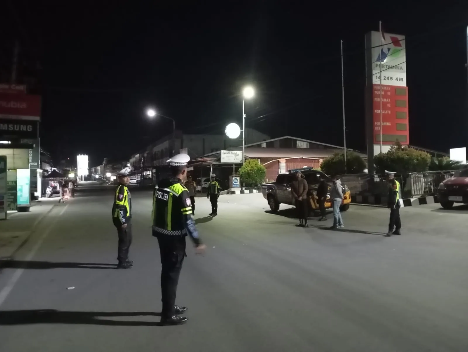 Patroli Tengah Malam Polres Aceh Tengah Sasar Jalur Rawan Balap Liar, Situasi Takengon Dipastikan Aman dan Kondusif