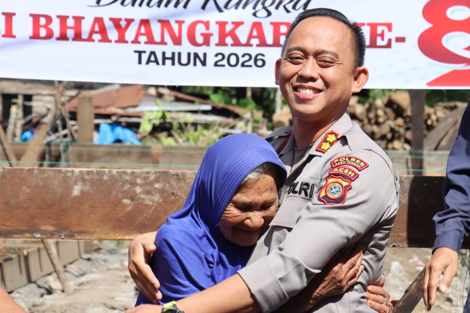 Sambut Hari Bhayangkara ke-80, Kapolres Aceh Tengah Bangun Harapan Baru Lewat Rumah Layak Huni untuk Warga Kurang Mampu