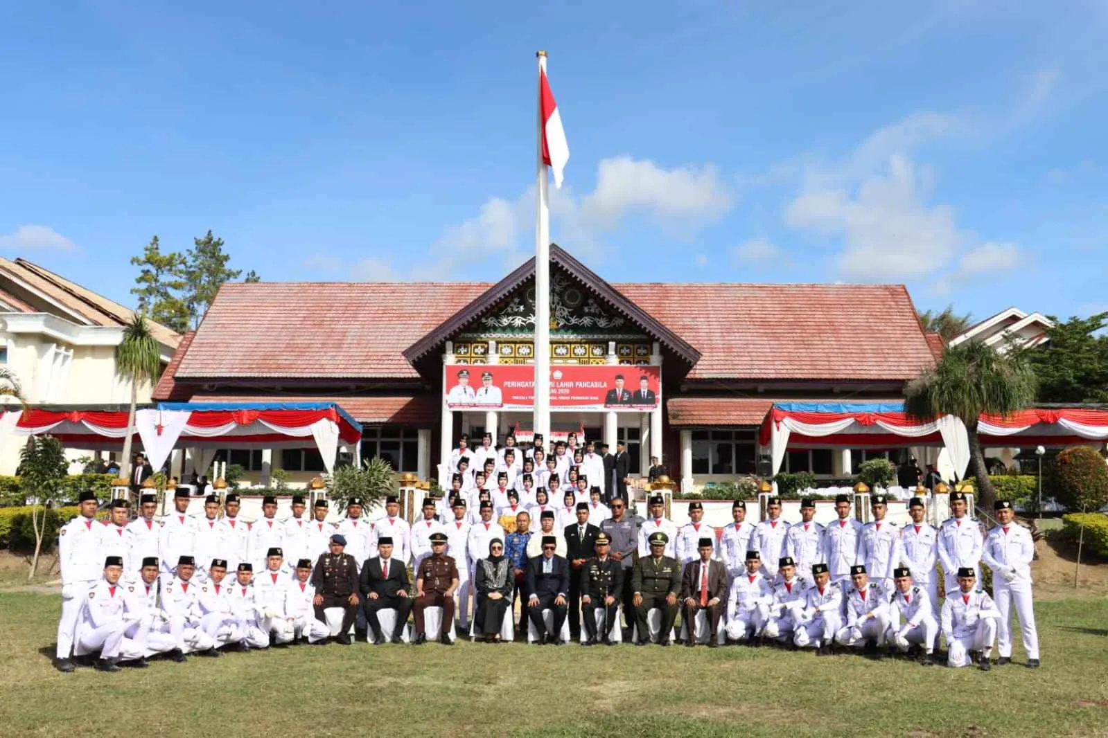Kapolres Aceh Tengah Hadiri Upacara Hari Lahir Pancasila, Tegaskan Komitmen Perkuat Ideologi Bangsa