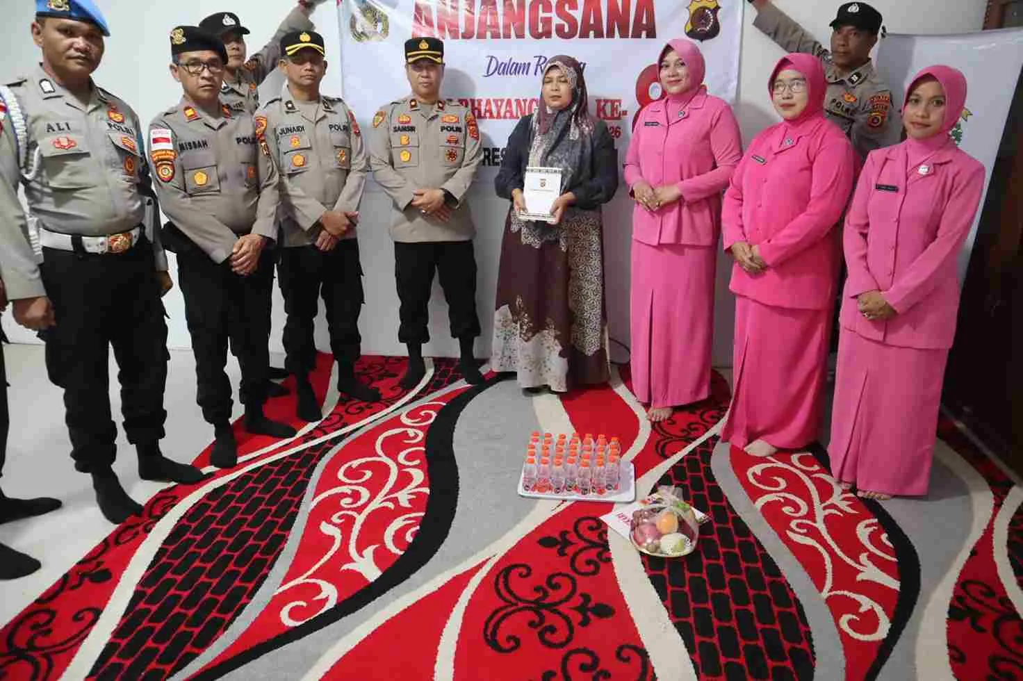 Sambut Hari Bhayangkara ke-80, Polres Aceh Tengah Pererat Silaturahmi dengan Warakawuri, Purnawirawan dan Personel Sakit Menahun