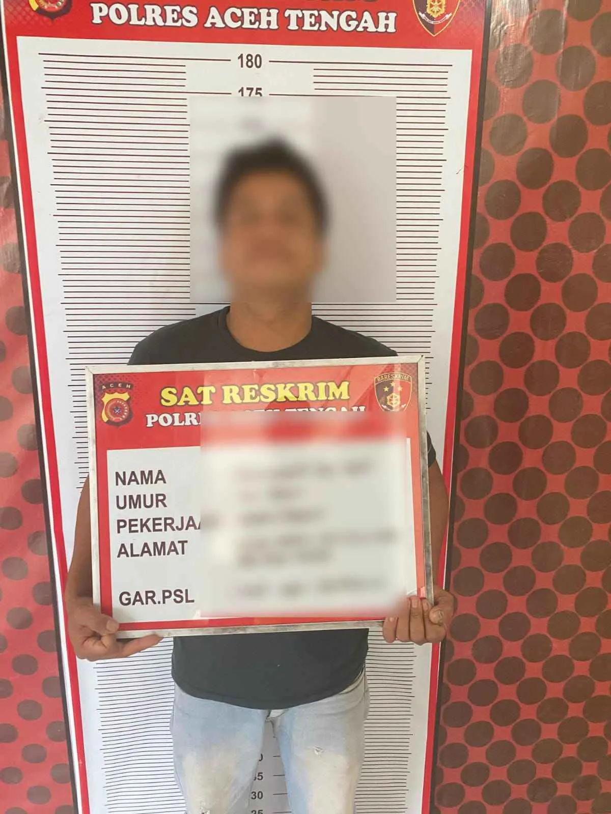 Aksi Kejar Korban Sambil Hunus Parang Berakhir di Tangan Polisi, Satreskrim Polres Aceh Tengah Amankan Pelaku