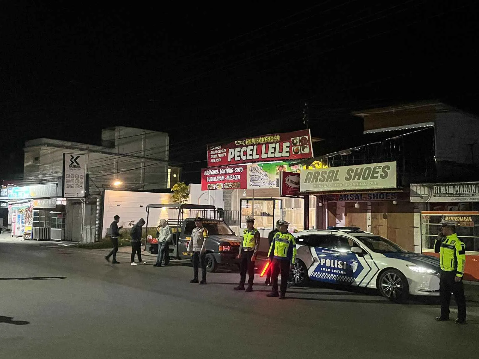 Jaga Ketertiban Malam Hari, Polisi Perketat Pengawasan di Titik Rawan Balap Liar