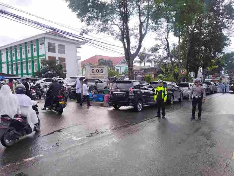 Sat Lantas Polres Aceh Tengah Kawal Pawai 1 Muharam 1448 H, Pastikan Kamseltibcar Lantas Tetap Kondusif