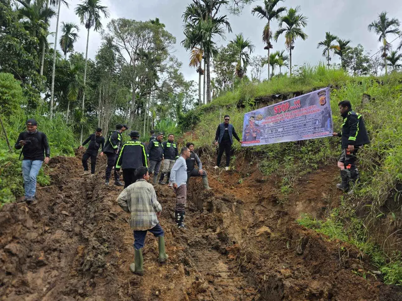 Polres Aceh Tengah Pastikan Tidak Ada Aktivitas Tambang Emas Ilegal di Kampung Kekuyang
