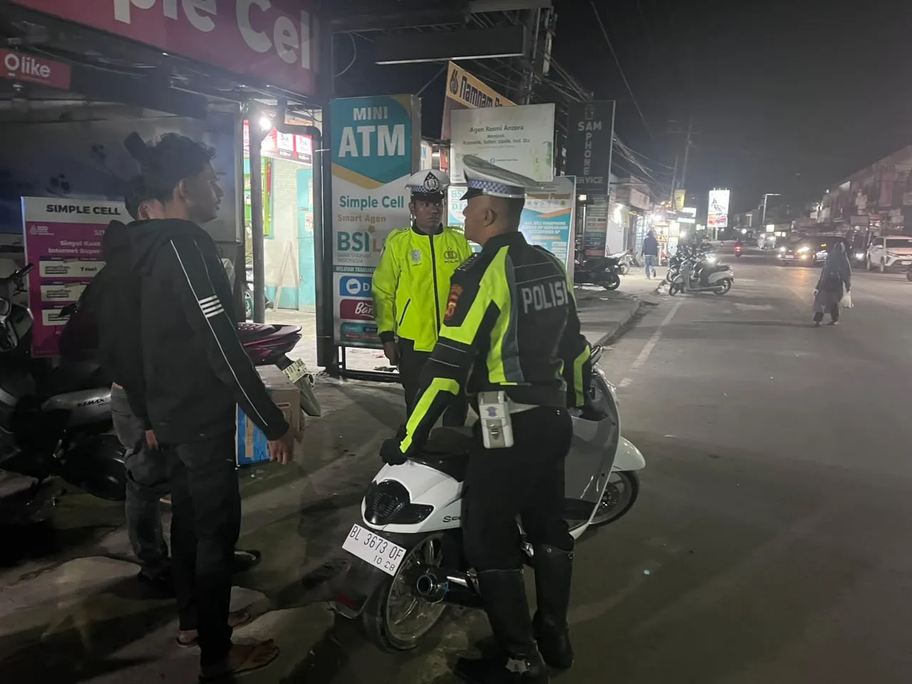 Patroli Humanis Satlantas Polres Aceh Tengah Tertibkan 25 Motor Knalpot Brong, Balap Liar Dicegah
