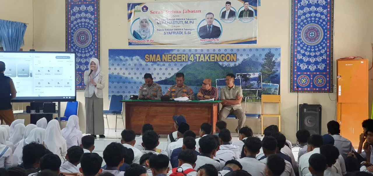 Cegah Narkoba dan Judi Online Sejak Dini, Polsek Kebayakan Edukasi Pelajar SMAN 4 Takengon