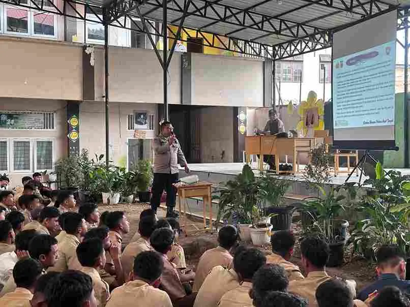 Polres Aceh Tengah Gencarkan Edukasi di Sekolah, Bentengi Pelajar dari Judi Online, Bullying, dan Narkoba