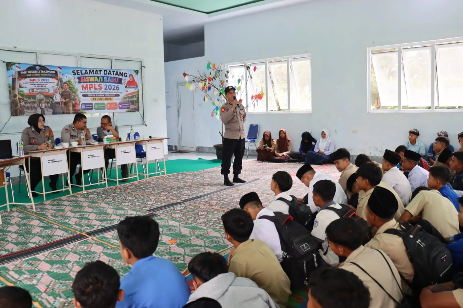 Bentengi Generasi Muda dari Ancaman Digital dan Narkoba, Sat Binmas Polres Aceh Tengah Edukasi Kesekolah