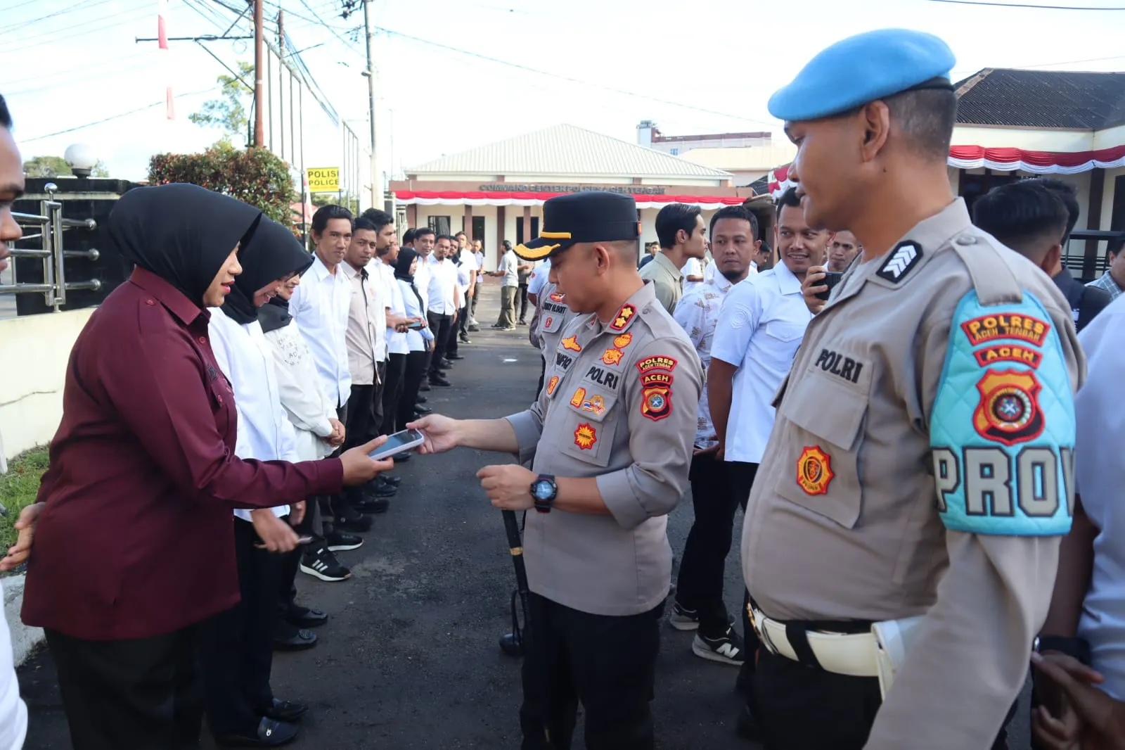 Tingkatkan Pengawasan dan Disiplin Personel, Polres Aceh Tengah Gelar Gaktiblin Pemeriksaan Senpi Dinas, Data Diri, Ponsel, dan Tes Urine