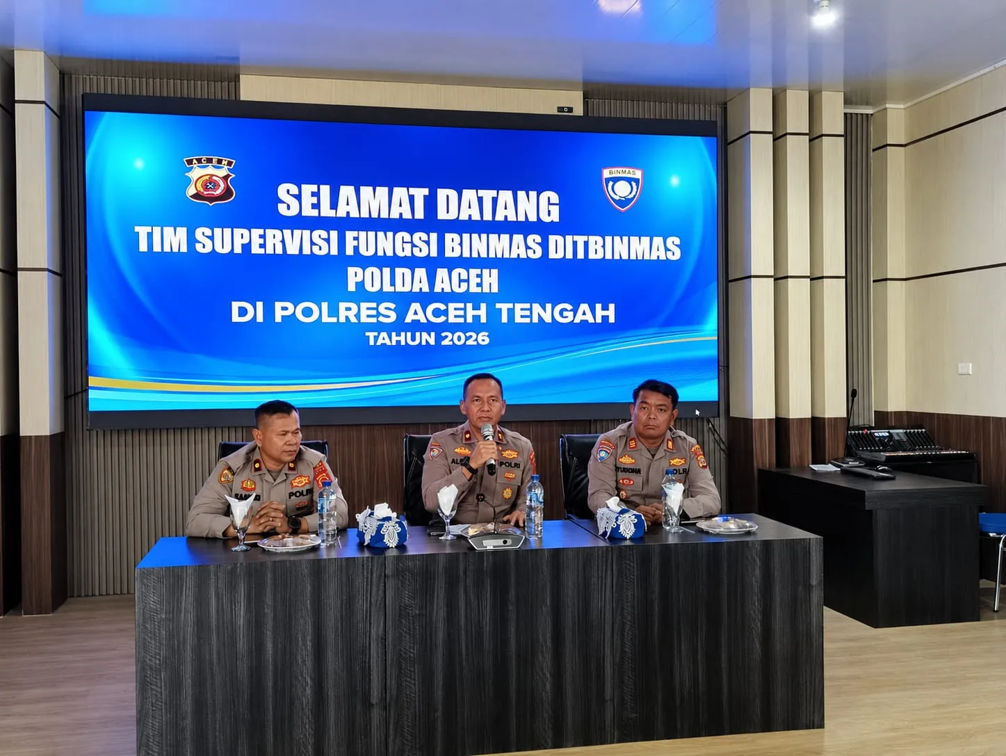 Supervisi Ditbinmas Polda Aceh di Polres Aceh Tengah, Perkuat Peran Binmas Wujudkan Kamtibmas yang Humanis dan Presisi