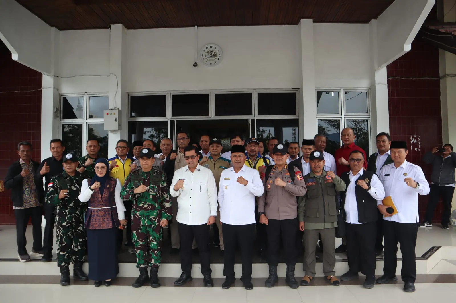 Kapolres Aceh Tengah Hadiri Evaluasi Penanganan Bencana, Percepatan Rehabilitasi Jadi Fokus