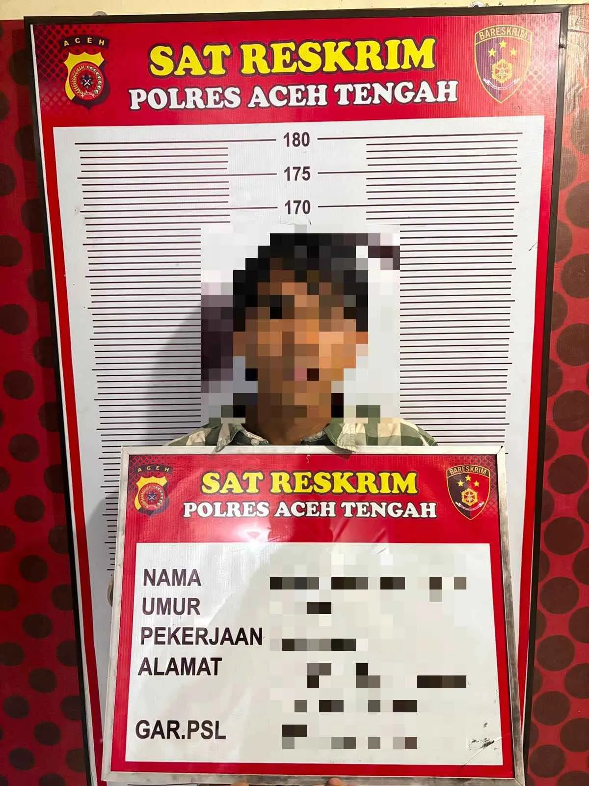 Satreskrim Polres Aceh Tengah Tangkap Pelaku Pencurian, Barang Bukti Berhasil Diamankan
