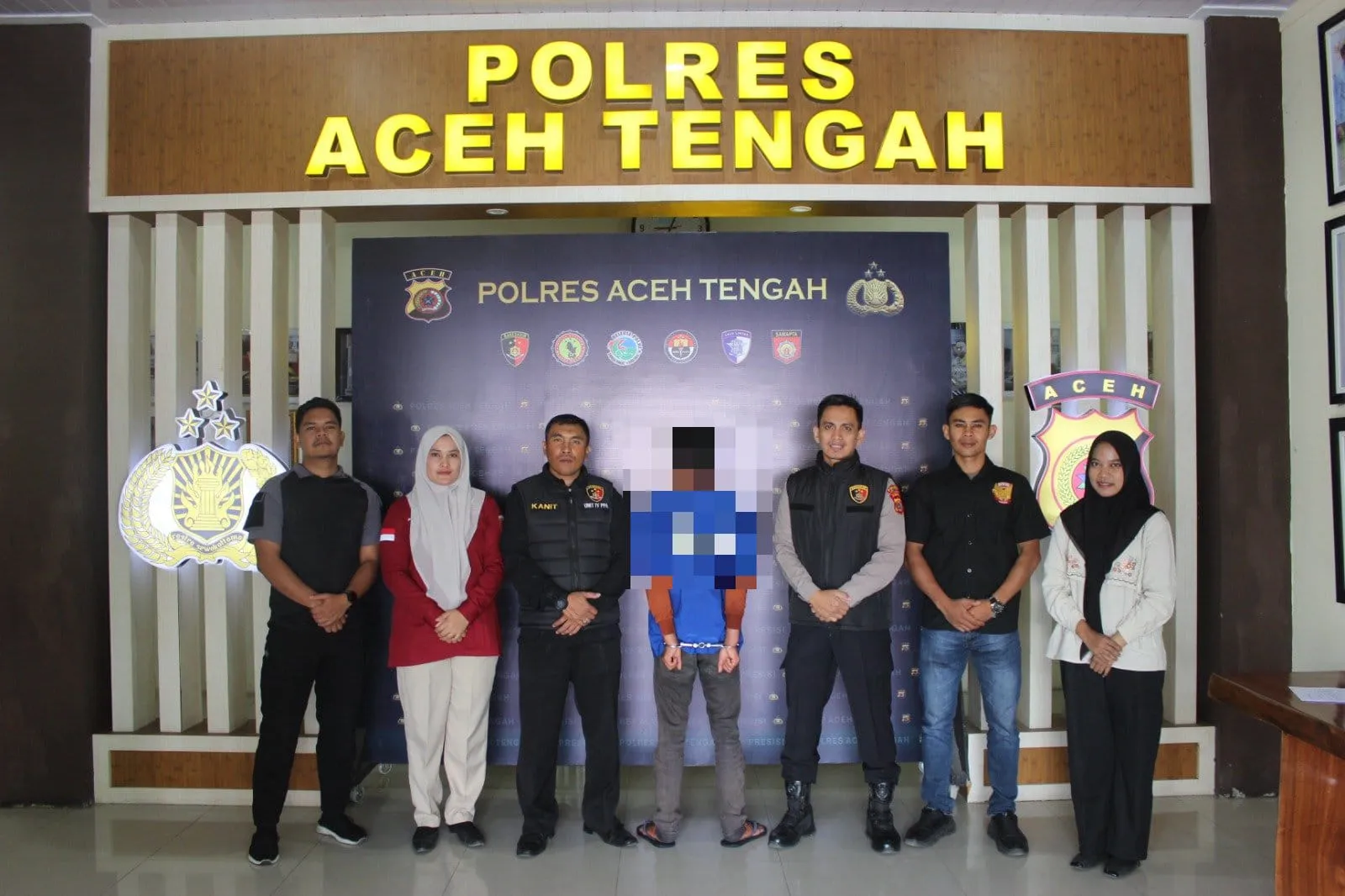 Satreskrim Polres Aceh Tengah Amankan Terduga Pelaku Pemerkosaan dan Pelecehan Seksual terhadap Anak